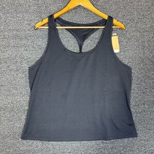 NWT North Face Black Racerback Twist Tank, Women’s XXL 3X